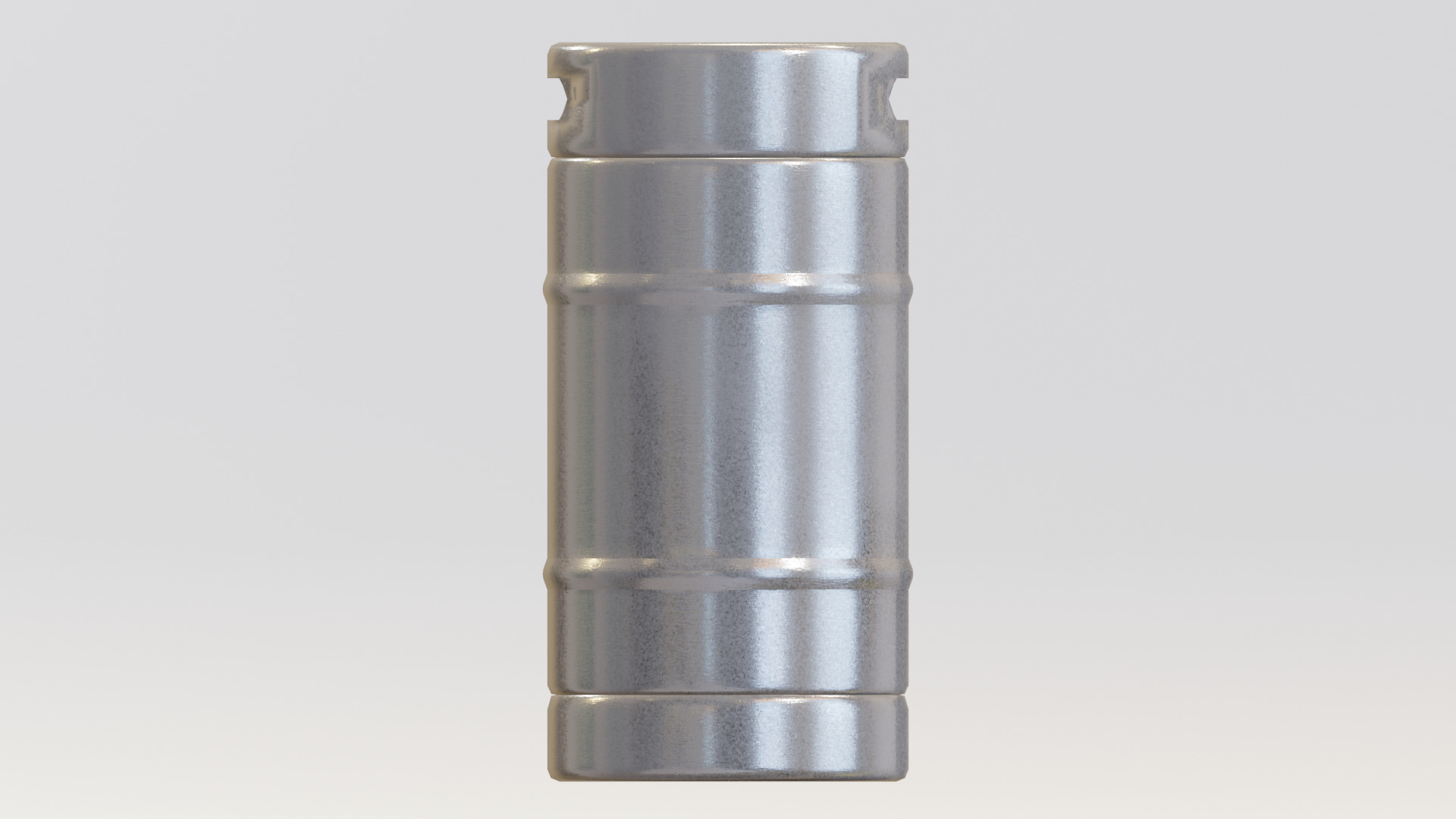 Slim Beer Drum 30L 00 Low-poly 3D model_3