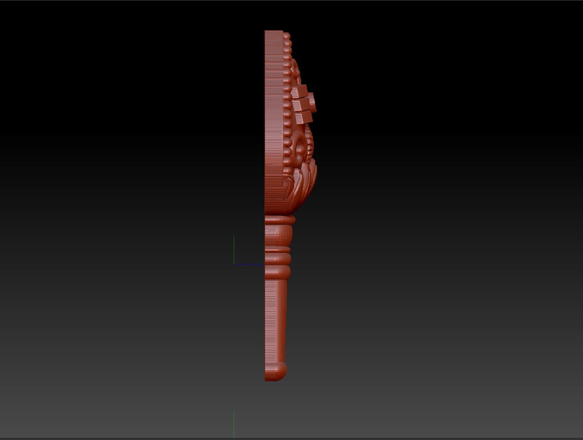 MURUGAN VEL PENDENT 3D print model_5