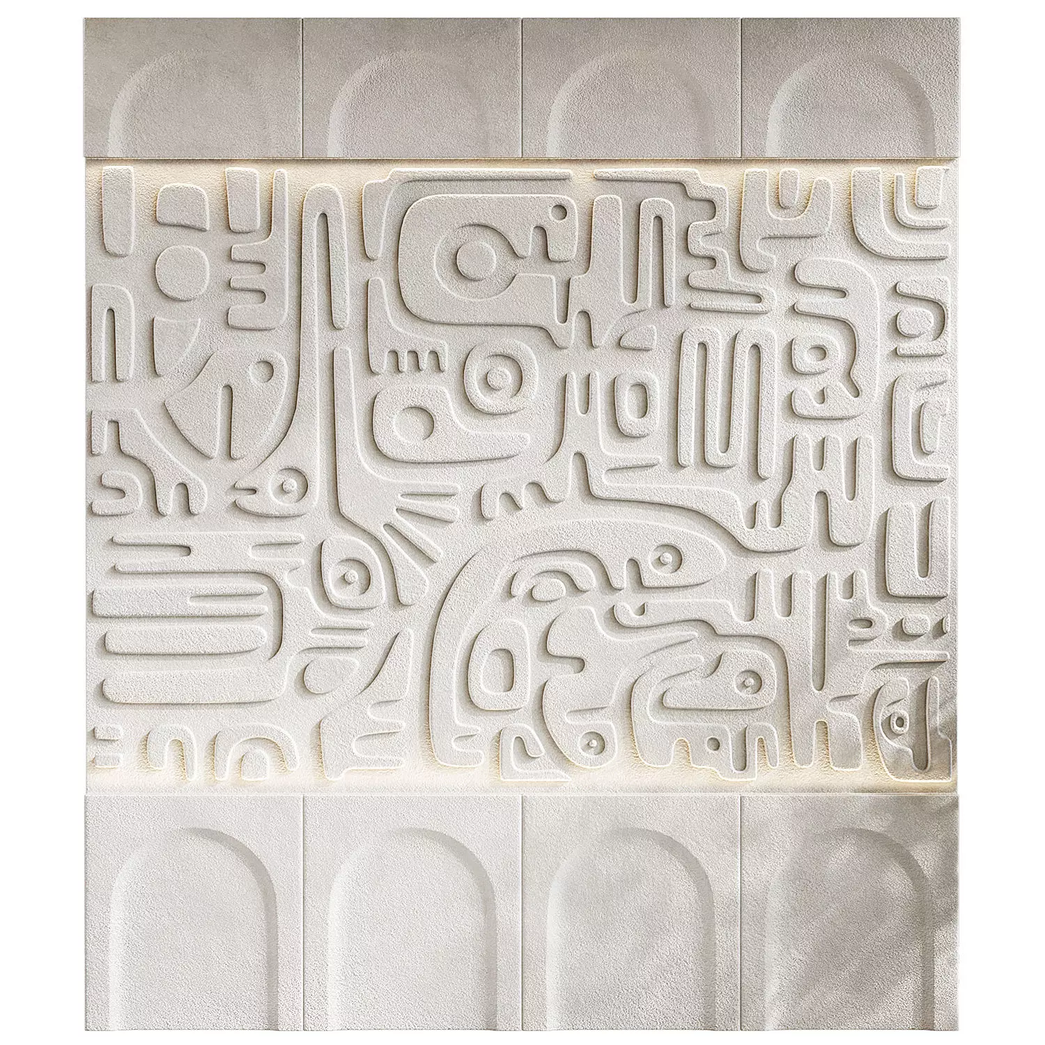 decorative wall 07 3D model_0