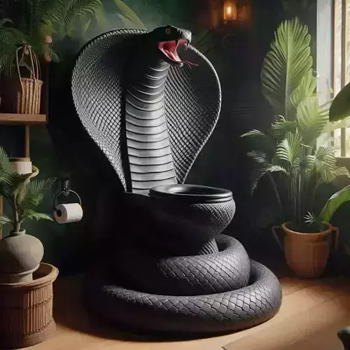 Cobra King Toilet 3D model
