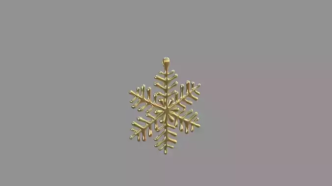 ice-star pendant
