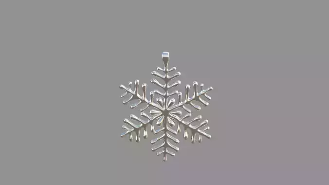ice-star pendant
