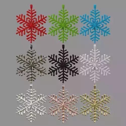 ice-star pendant collection