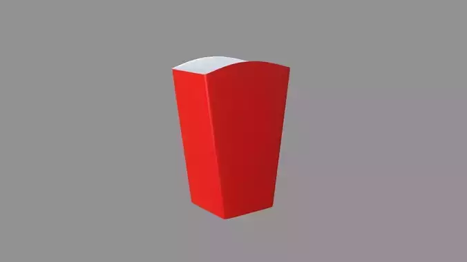 popcorn box red