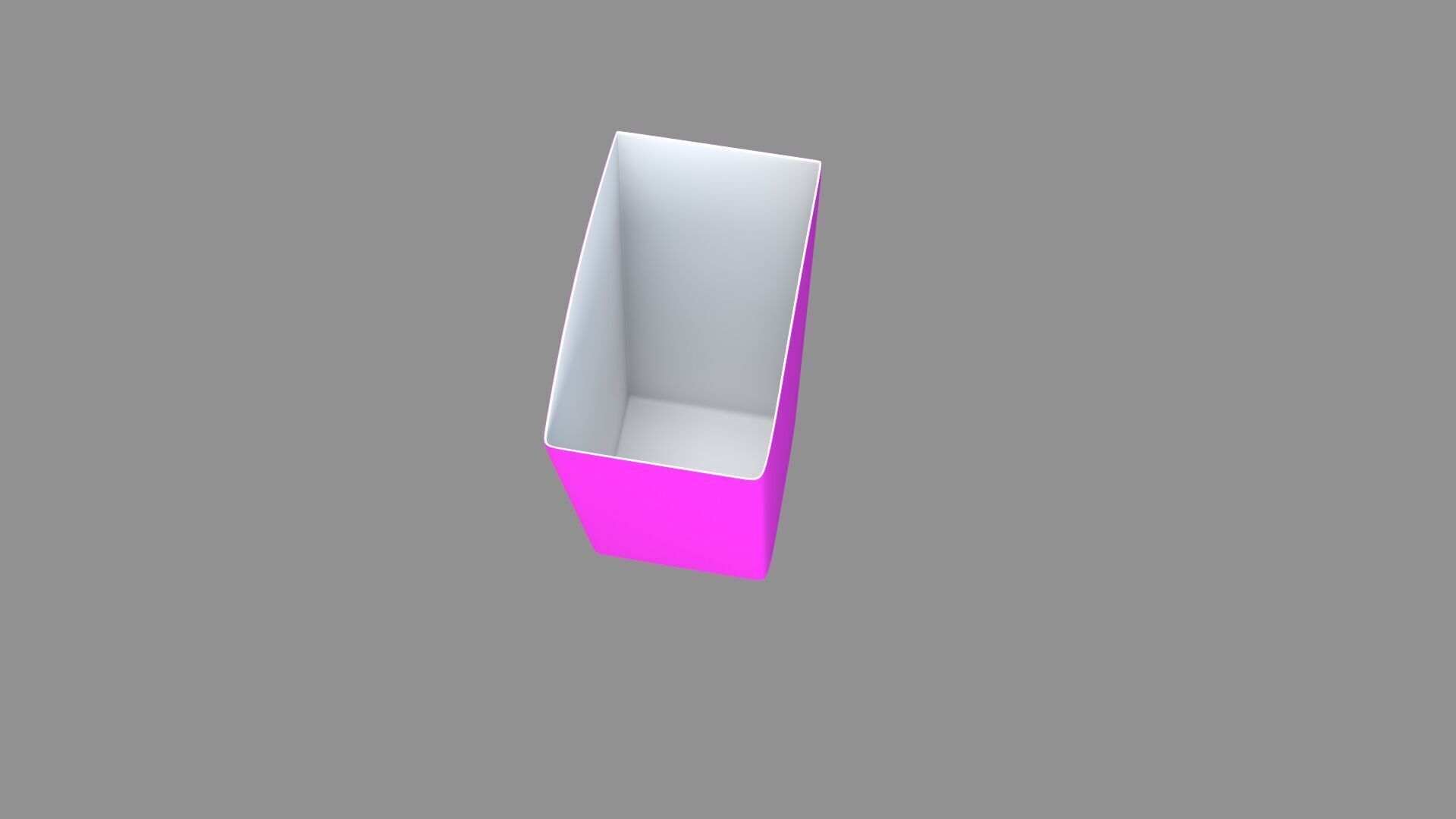  popcorn box pink 3D model_4