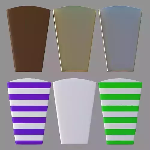 popcorn box collection of 6