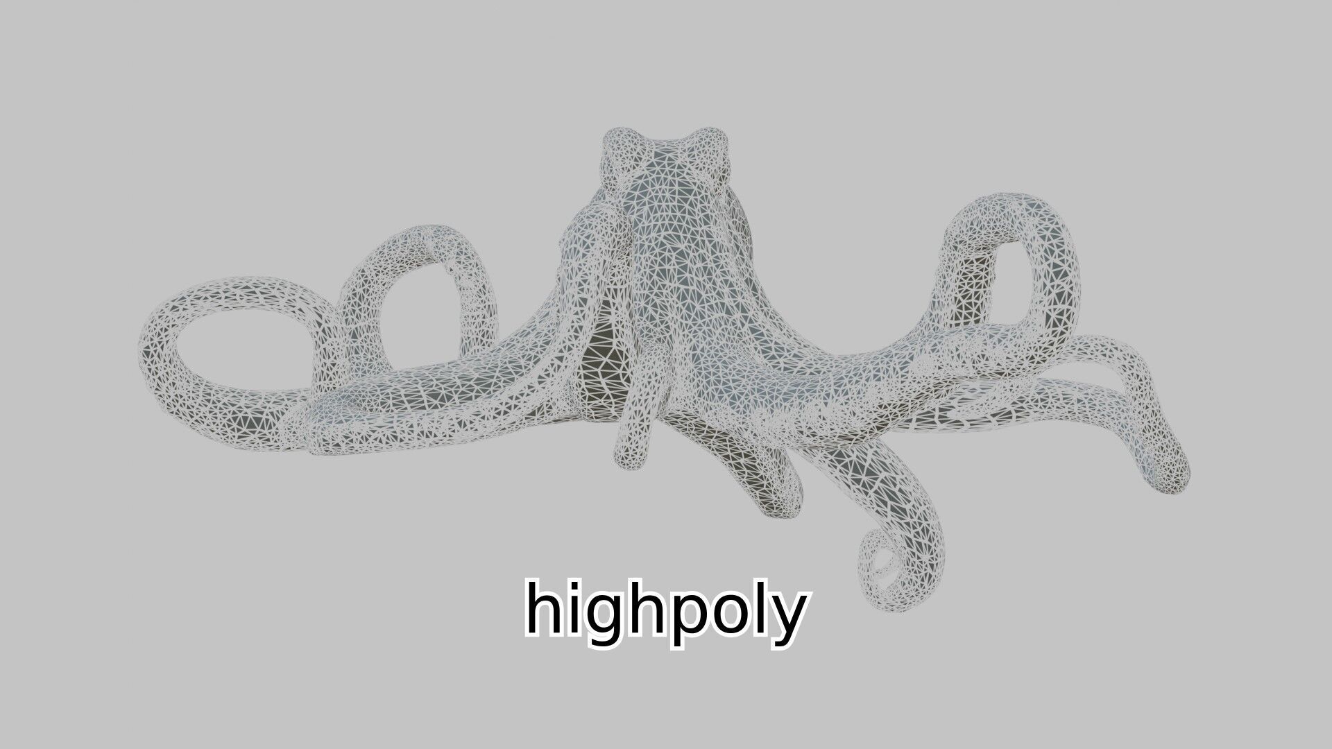 Realistic Octopus Sea Creature Model for 3D Rendering Low-poly 3D model_14