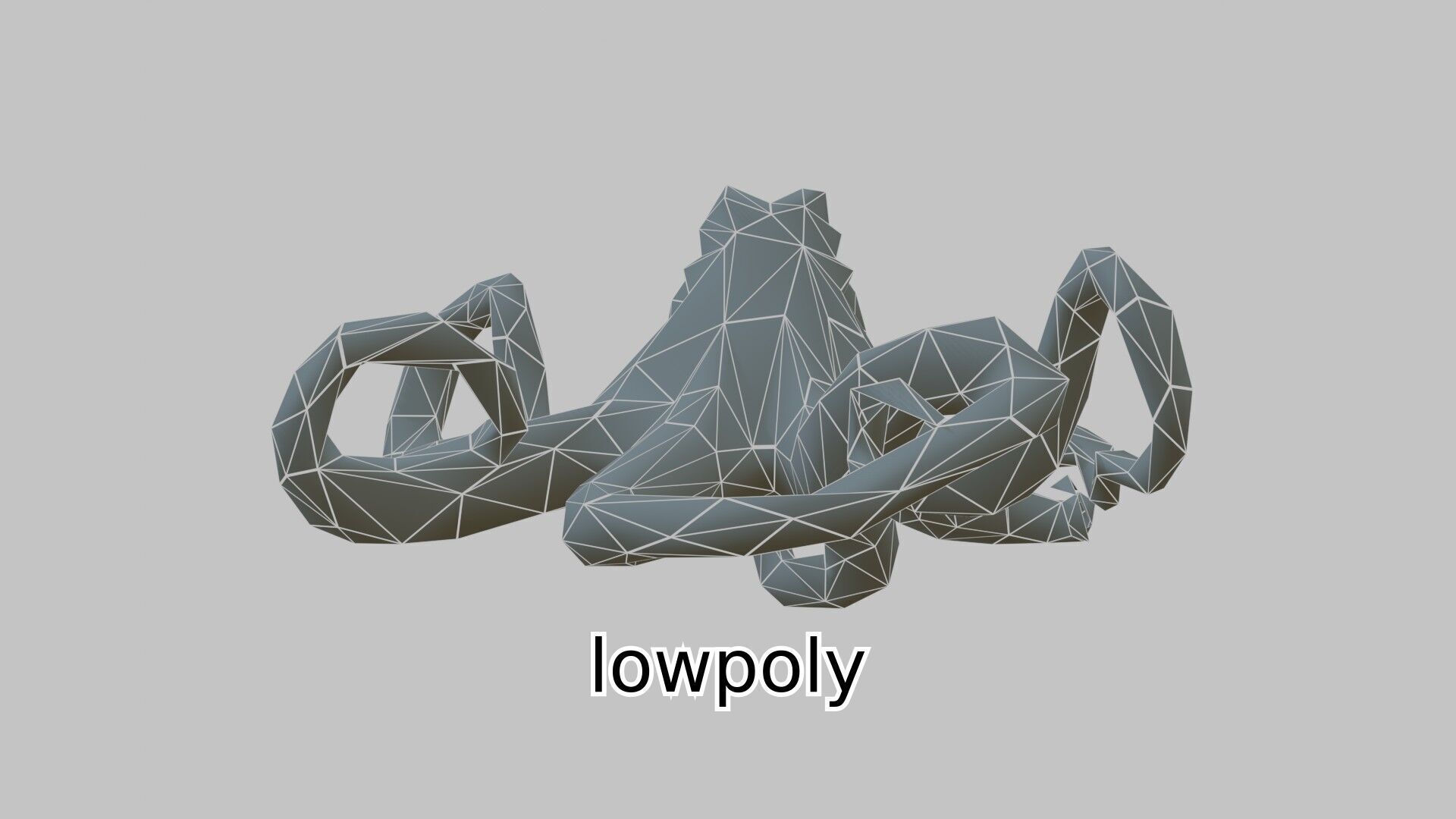 Realistic Octopus Sea Creature Model for 3D Rendering Low-poly 3D model_22