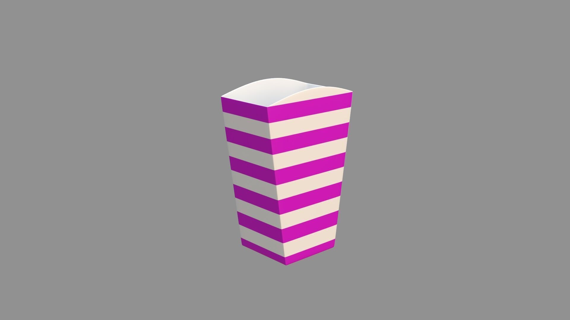 popcorn box collection of 14 3D model_22