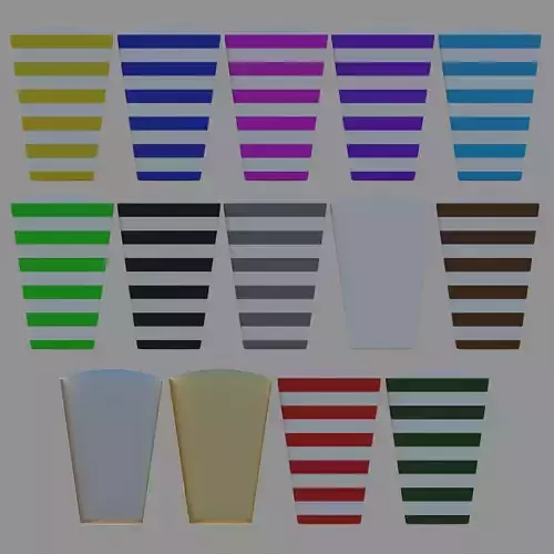 popcorn box collection of 14