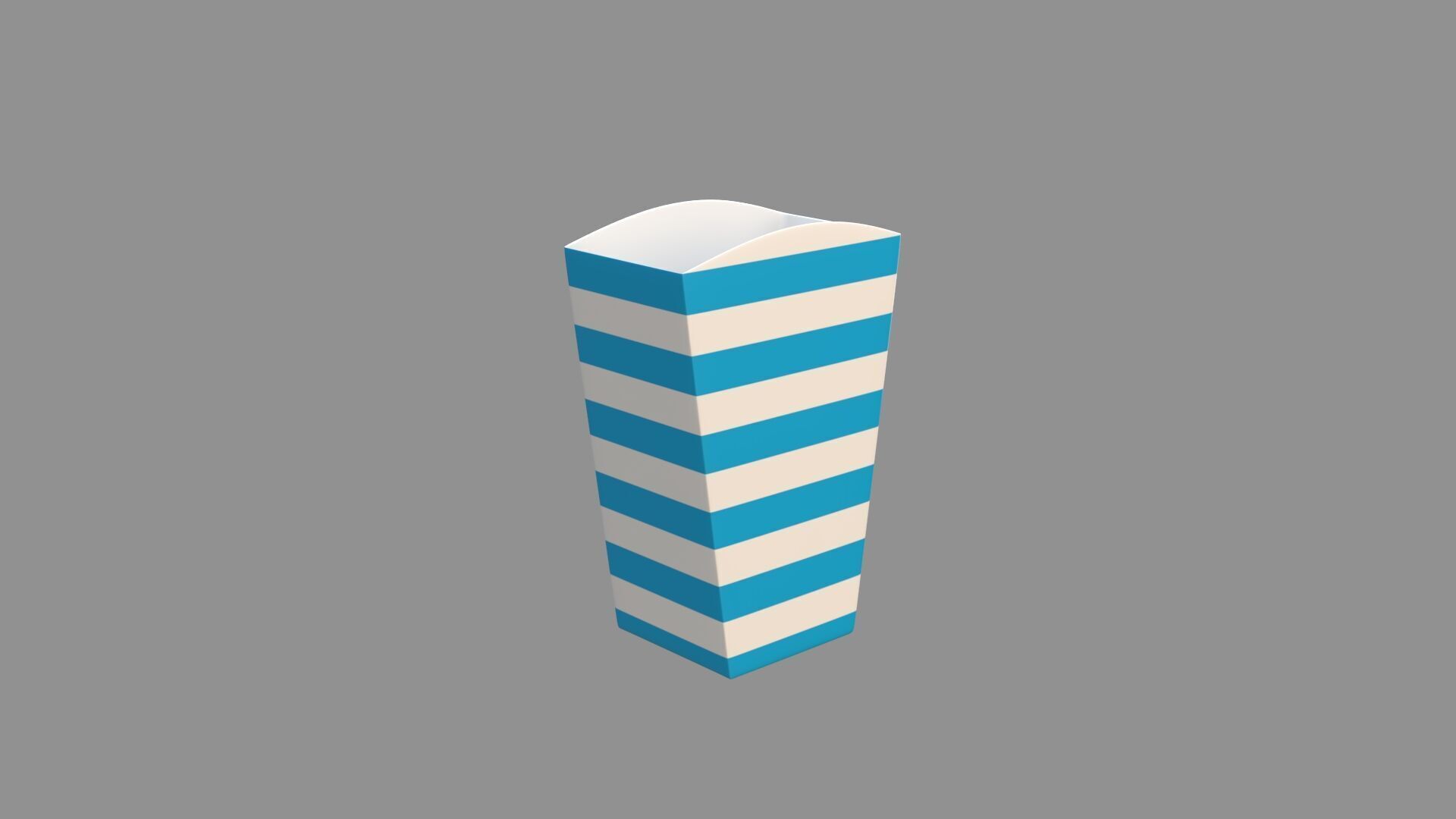 popcorn box collection of 14 3D model_6