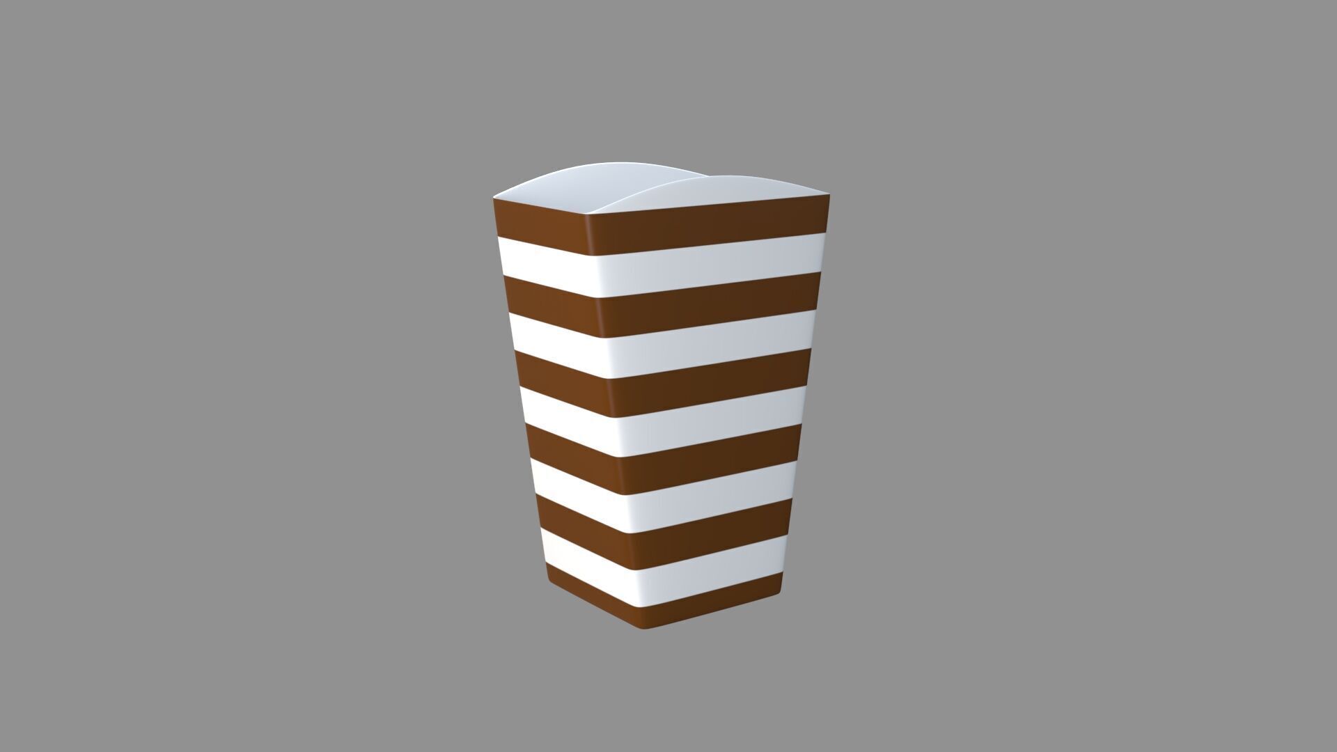 popcorn box collection of 14 3D model_34