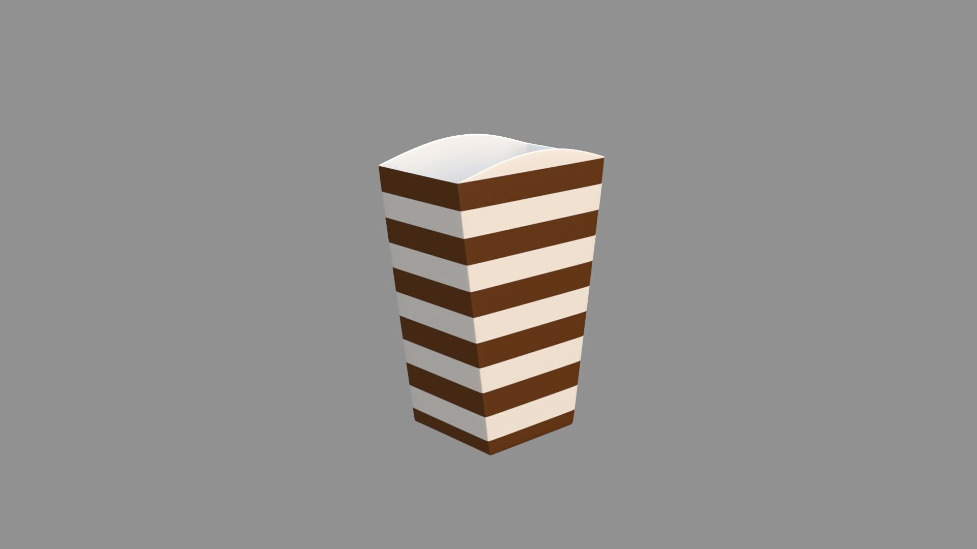 popcorn box collection of 14 3D model_33