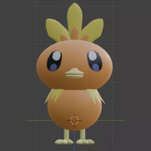 Torchic Free 3D model