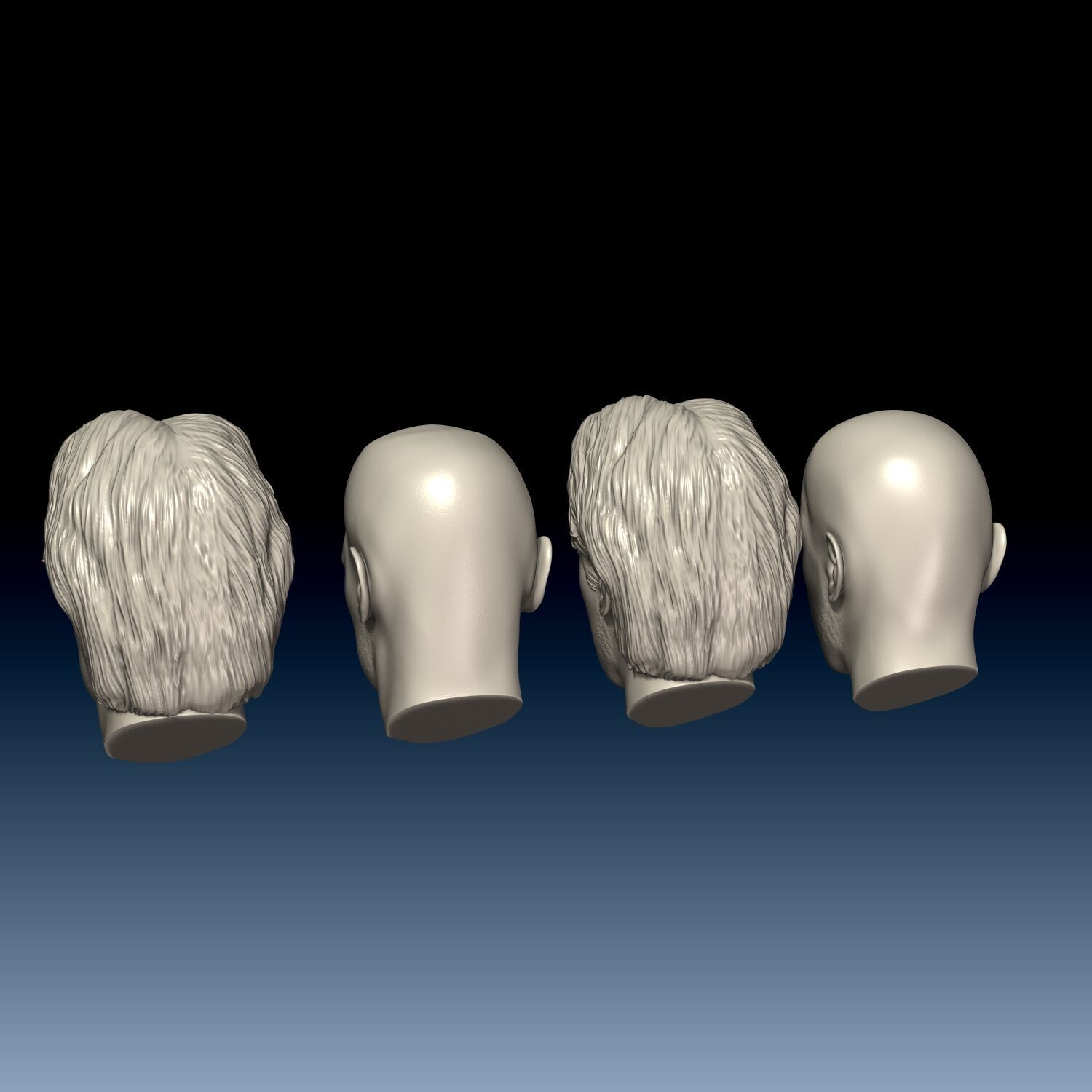 Christopher Lambert  Heads 3D print model_3