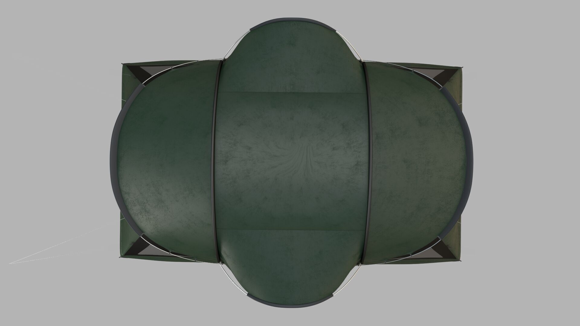 Tent Green 3D model_6