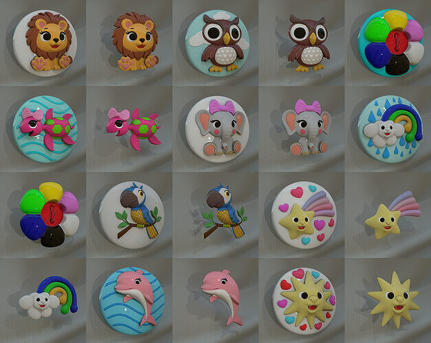 ButtonUp 03 Children Texture