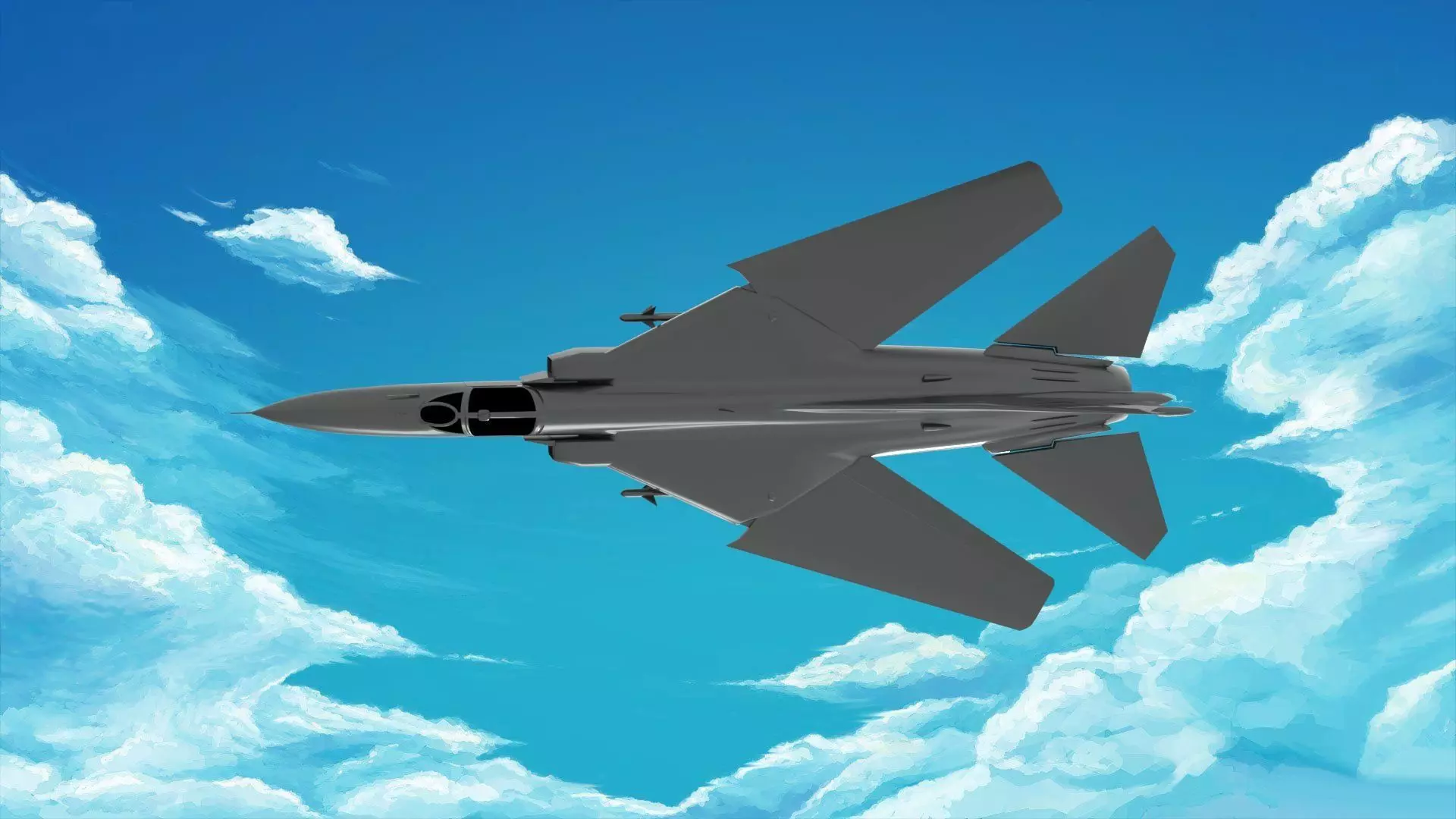 Mikoyan-Gurevich MiG-23 3D model_0