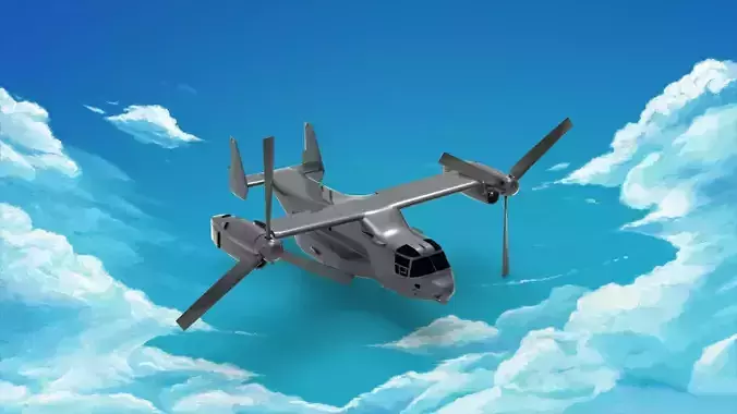 Bell Boeing V-22 Osprey 3D model
