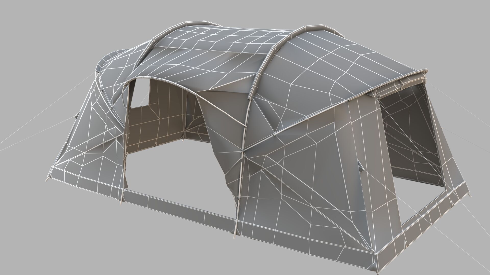 Tent Light Green 3D model_9