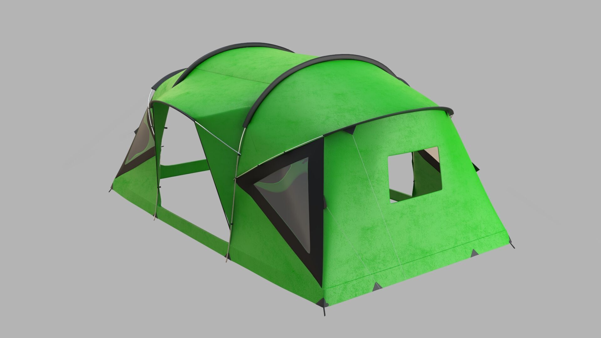 Tent Light Green 3D model_1