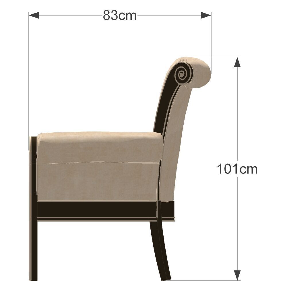 Chair Collection  3D model_3