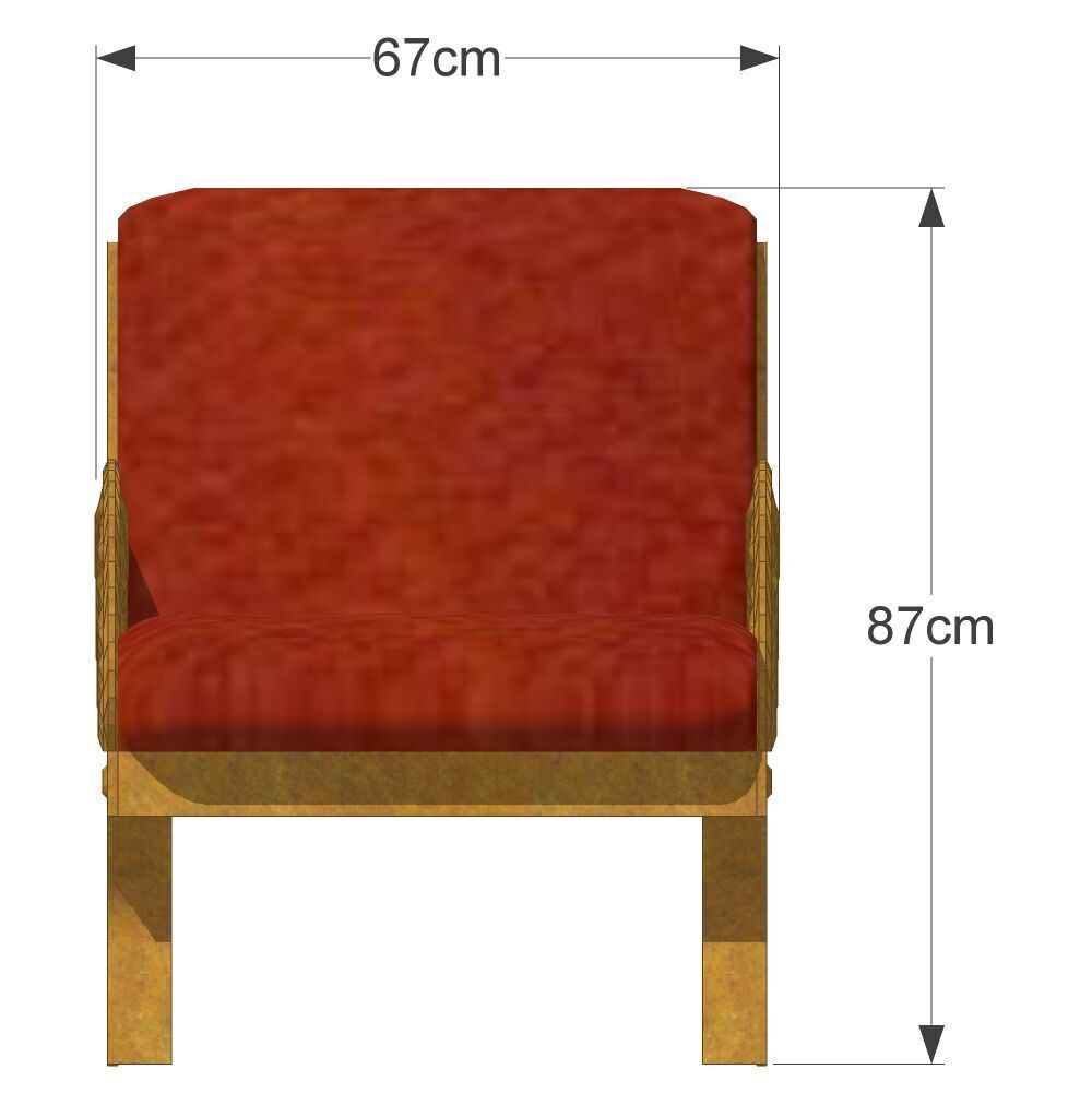 Chair Collection  3D model_9