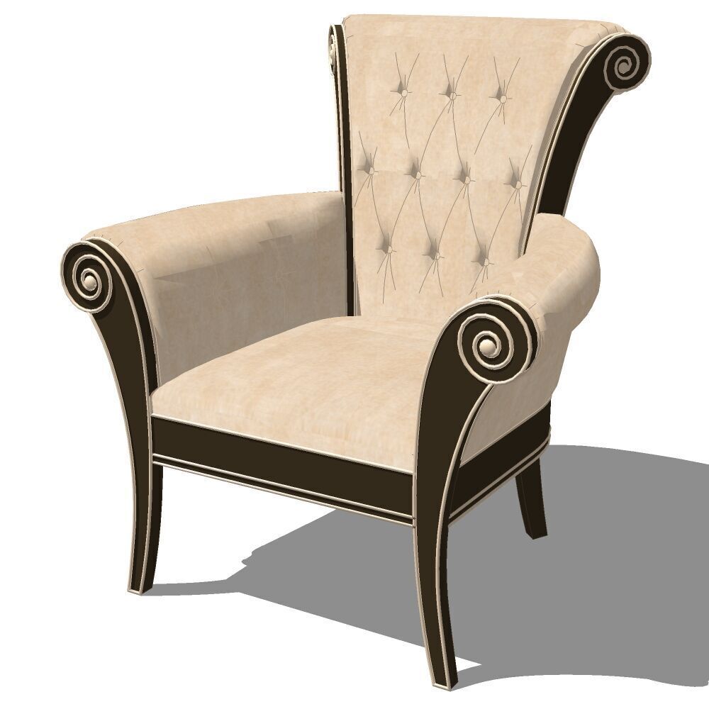 Chair Collection  3D model_16