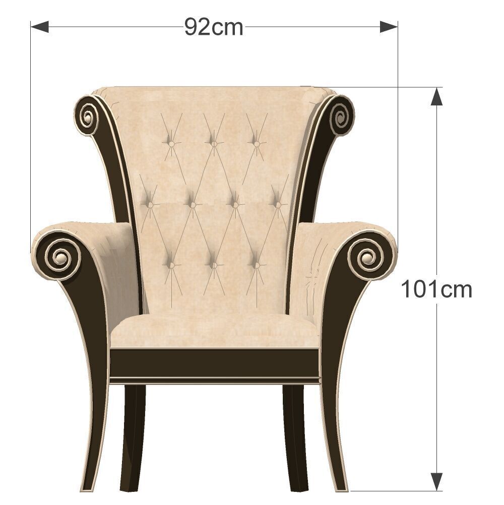 Chair Collection  3D model_17