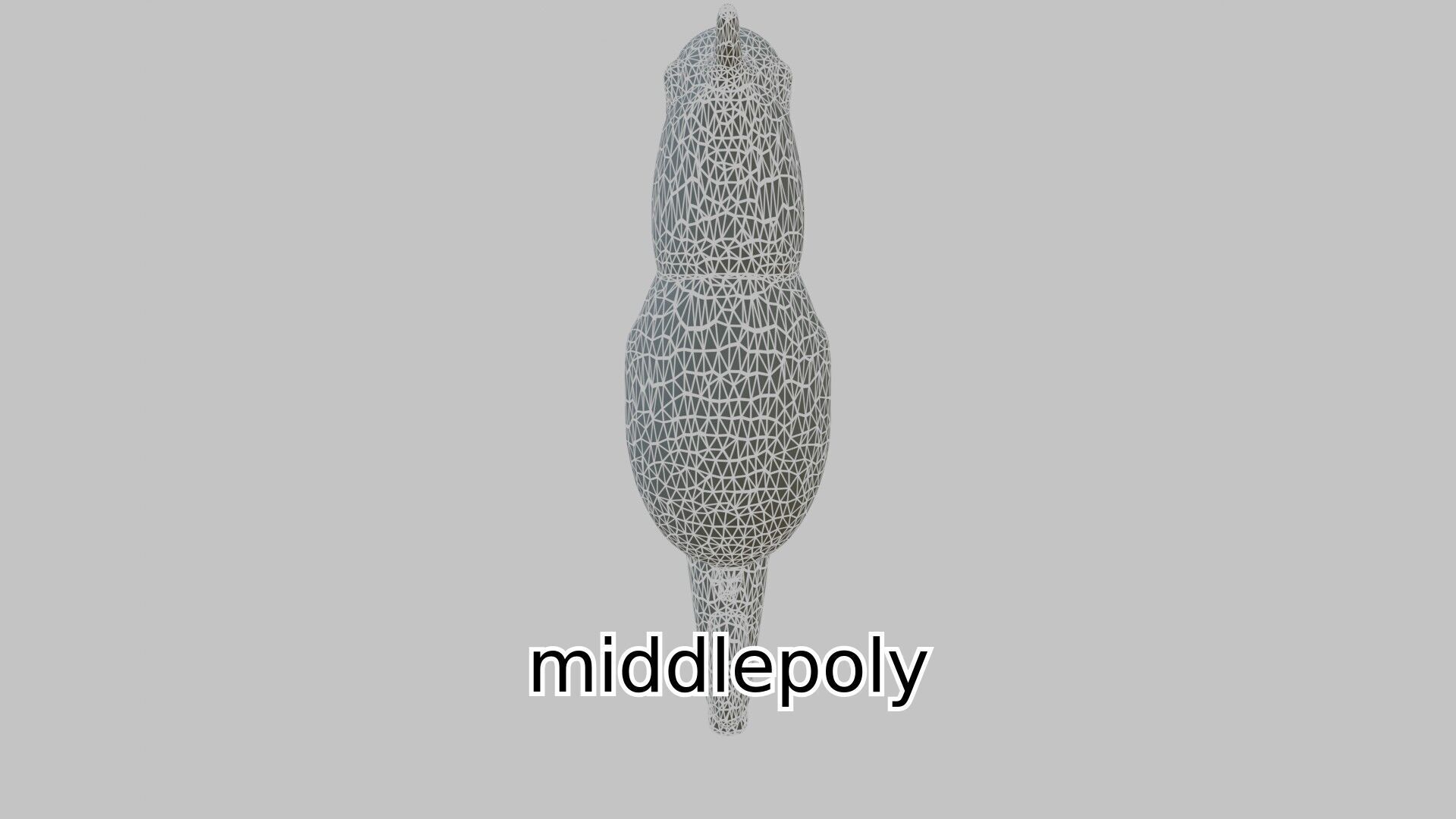 Ruby-Throated Hummingbird Realistic 3D Model Low-poly 3D model_5