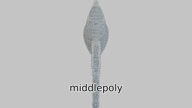 Ruby-Throated Hummingbird Realistic 3D Model Low-poly 3D model
