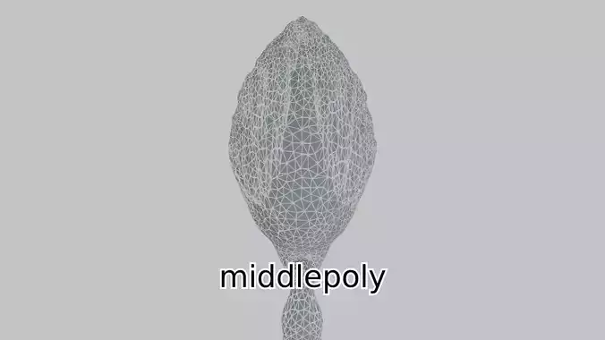 Elegant Flamingo Bird 3D Model for Animation and Visualization Low-poly 3D model