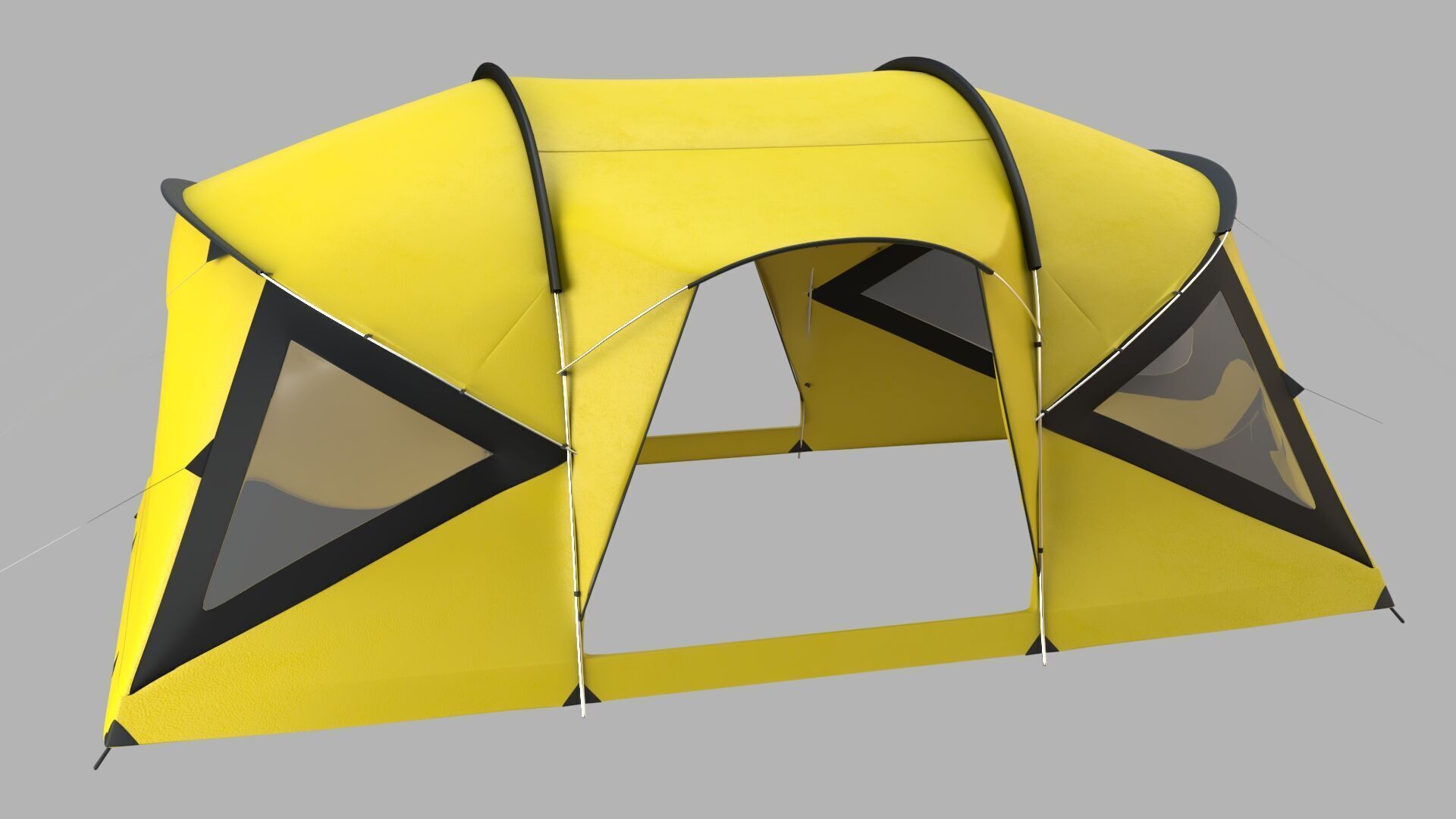 Tent Collection of 6 3D model_6