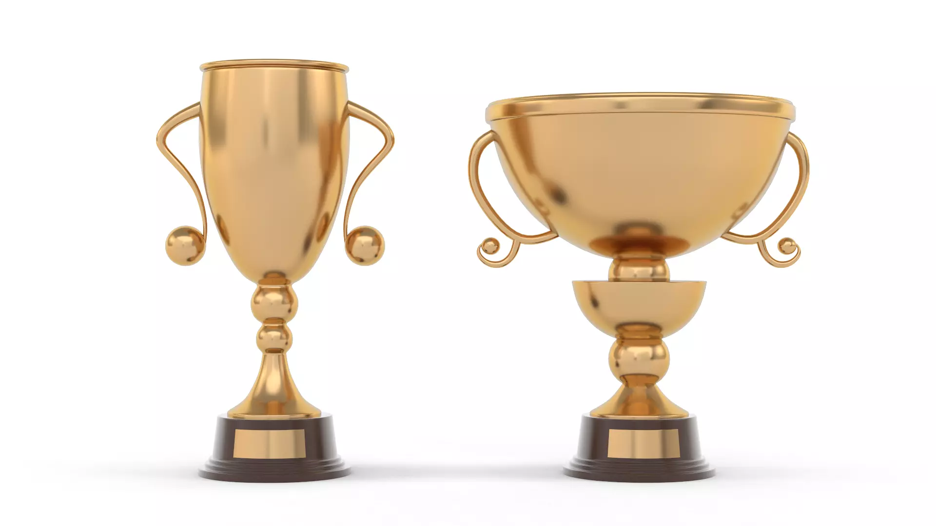 Trophy Cups 3D model_0