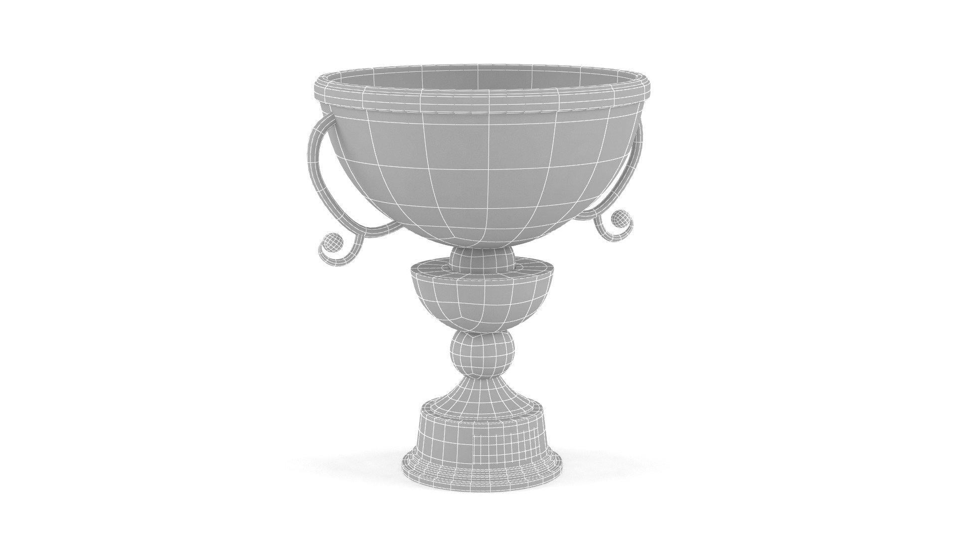 Trophy Cups 3D model_9