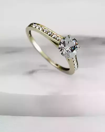 Woman Diamond Ring