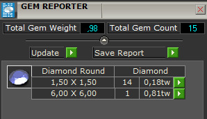 Woman Diamond Ring 3D print model_5