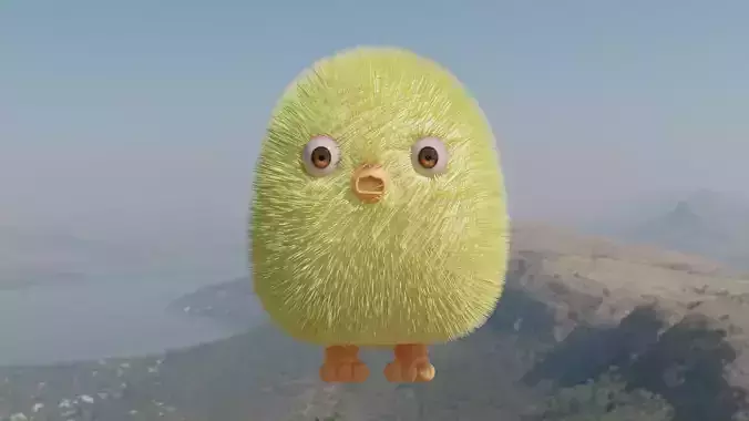 Realistic 3D Chicken Cute Chicken Model Low-poly 3D model Realistic 3D Chicken Cute Chicken Model Low-poly 3D model