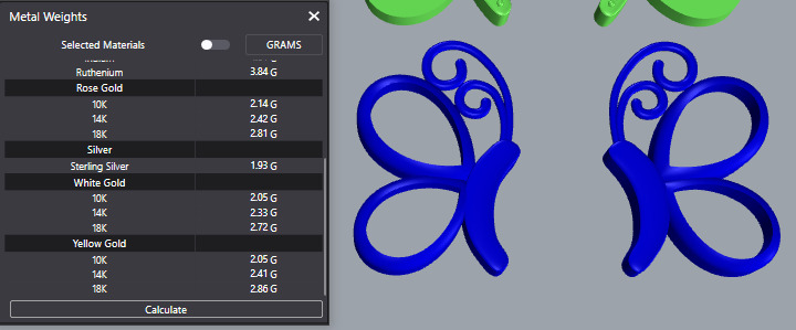 5 different butterfly symbols 3d printing 3dm stl 3D print model_22