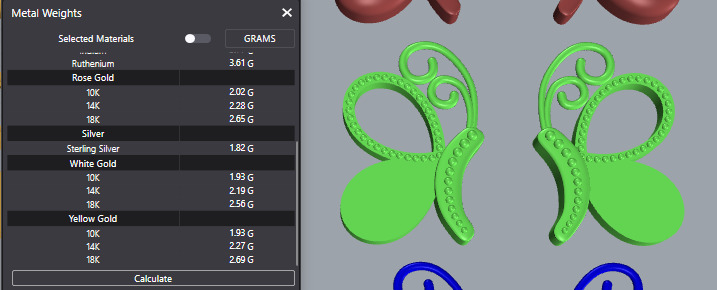 5 different butterfly symbols 3d printing 3dm stl 3D print model_24