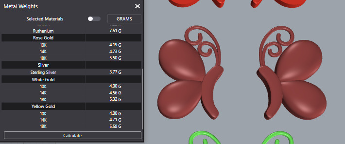 5 different butterfly symbols 3d printing 3dm stl 3D print model_20