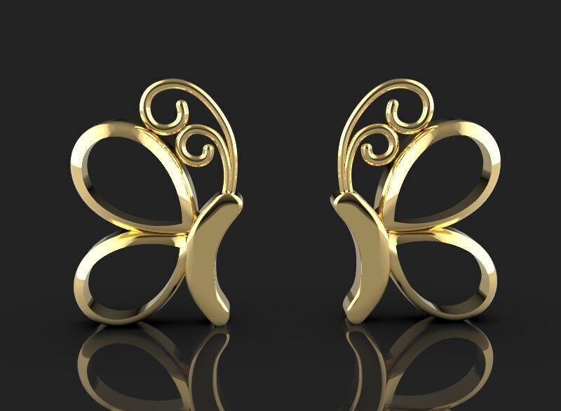 5 different butterfly symbols 3d printing 3dm stl 3D print model_2