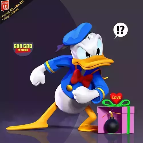 Donald Duck is skeptical