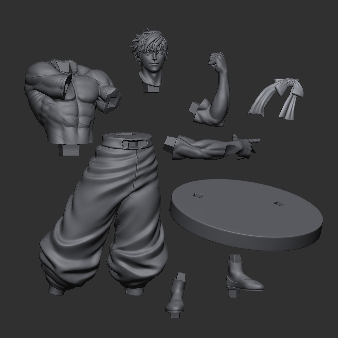 Satoru Gojo - Jujutsu Kaisen 3D print model_10