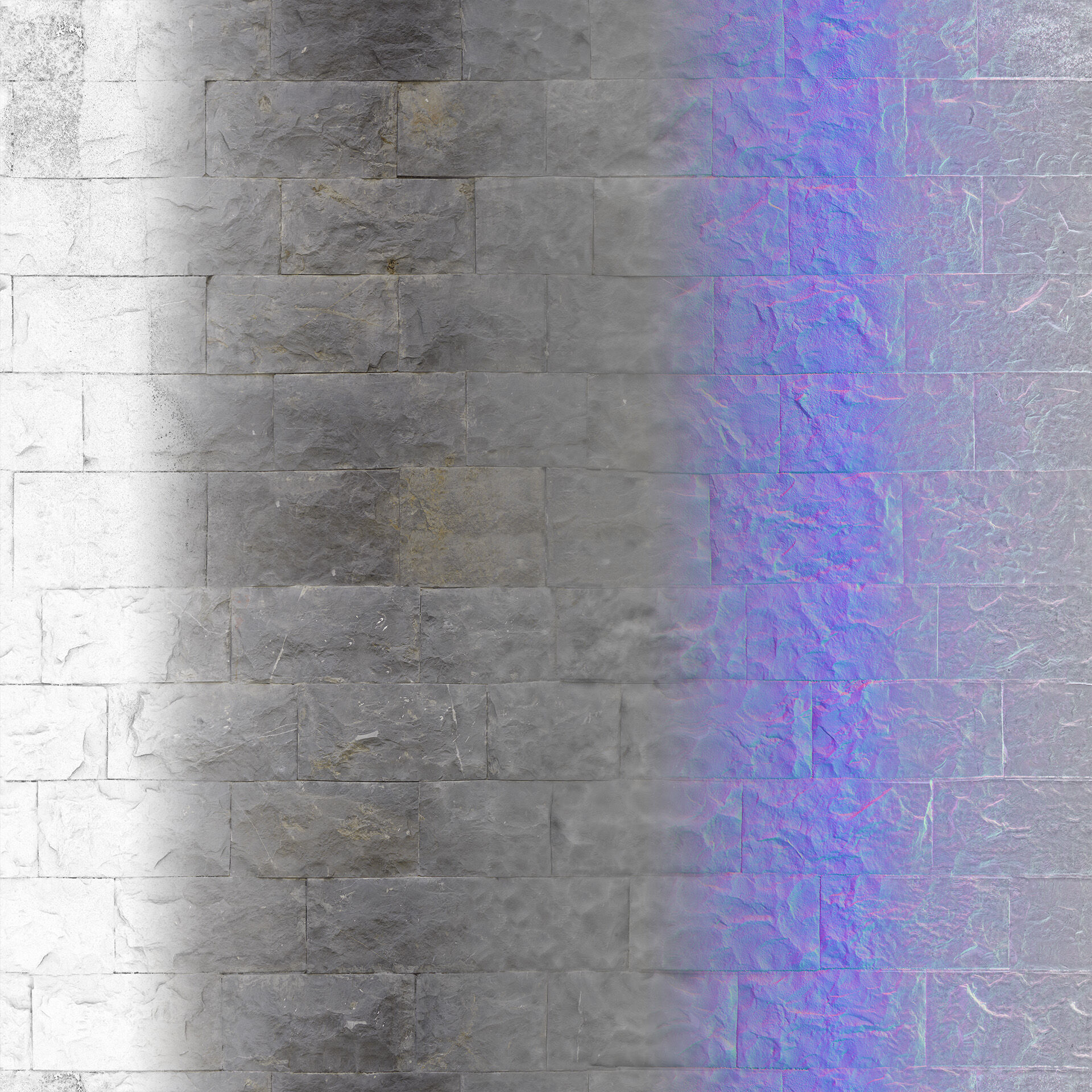 PBR Stone Black Travertine Texture - 4K Scanned - 10 Texture_4