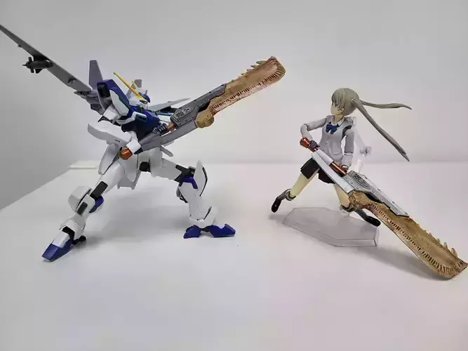 MONSTER HUNTER GREAT SWORD FOR FAGMA 3D print model
