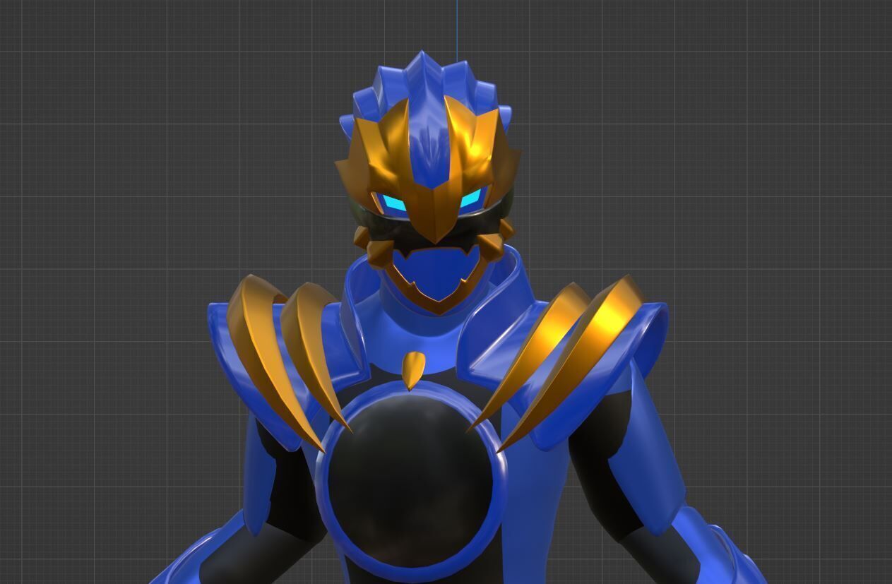GozyuLeon - No1 Sentai Gozyuger 3D model_9