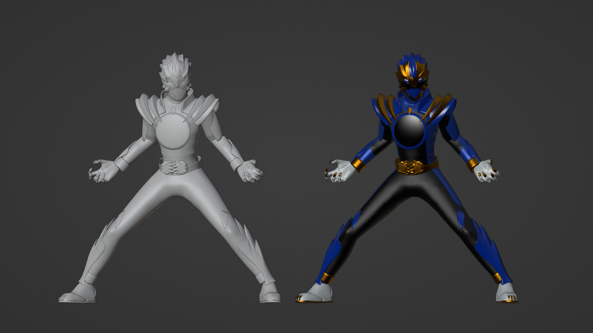 GozyuLeon - No1 Sentai Gozyuger 3D model_19