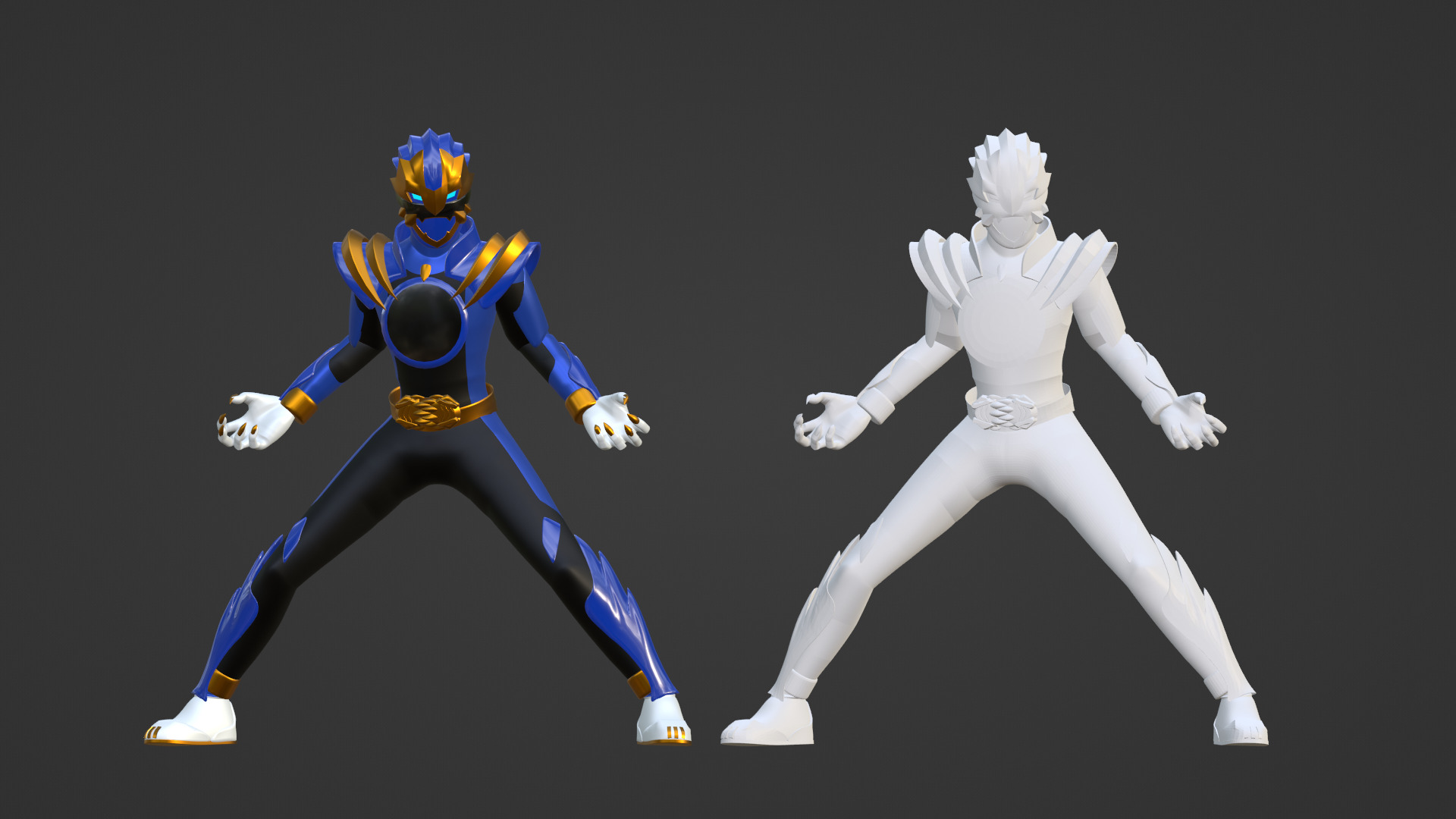 GozyuLeon - No1 Sentai Gozyuger 3D model_17