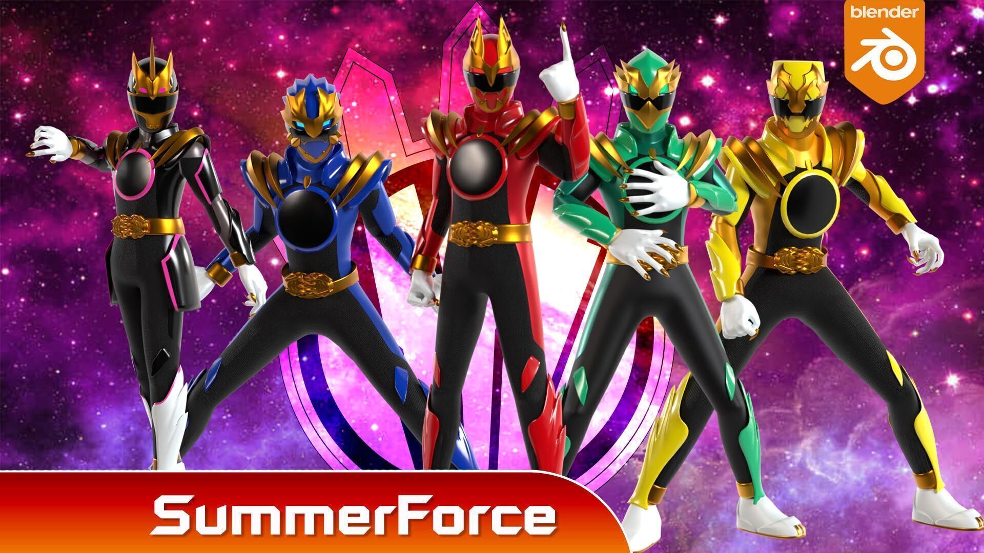 GozyuLeon - No1 Sentai Gozyuger 3D model_4